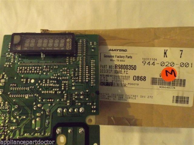 AMANA MICROWAVE R9800350 Board, P.c. NEW IN BOX AMANA MICROWAVE R9800350 Board, P.c. NEW IN BOX